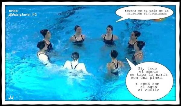 El Mundial de Bracelona, escenario de los nuevos éxitos de la natación sincronizada española